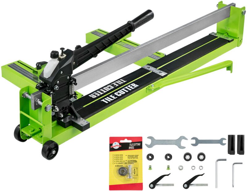 Fliesenschneider Fliesenschneidermaschine Präzision Fliesen Maschine Stahl Schnittbreite Min. 35 mm / Max.800 mm, Max. S...