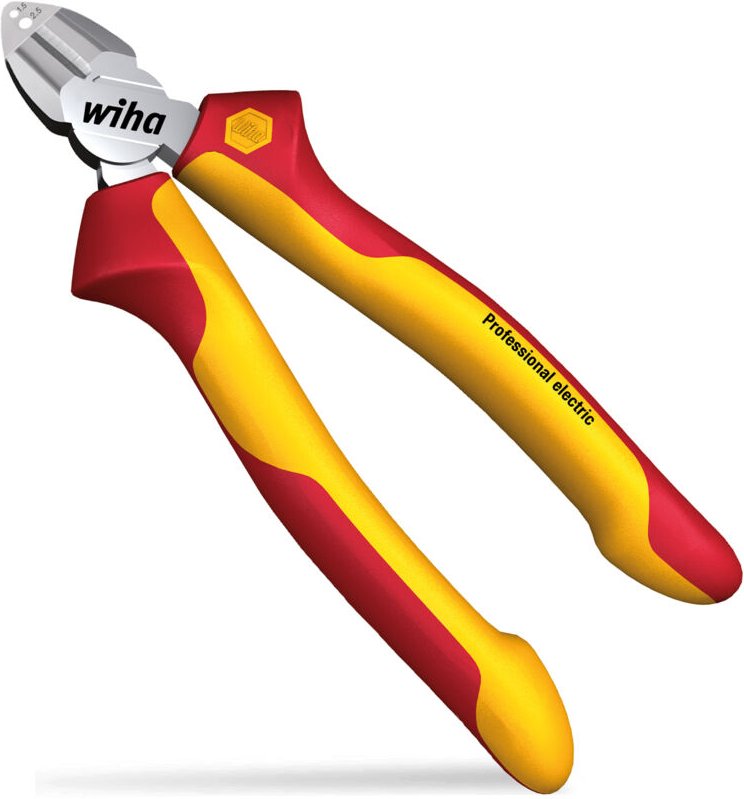 Abisolier-Seitenschneider Professional electric mit DynamicJoint® 160 mm i Universalzange für Elektriker i vde geprüft (...