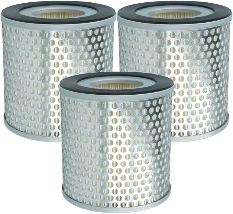 vhbw 3x Feinstaubfilter Ersatz für Freuding 46205 für Absauganlage - Feinstaub-Filterpatrone