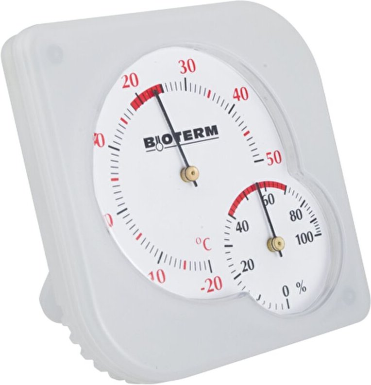 Bimetall-Außen-/Innenthermometer + Hygrometer 014800