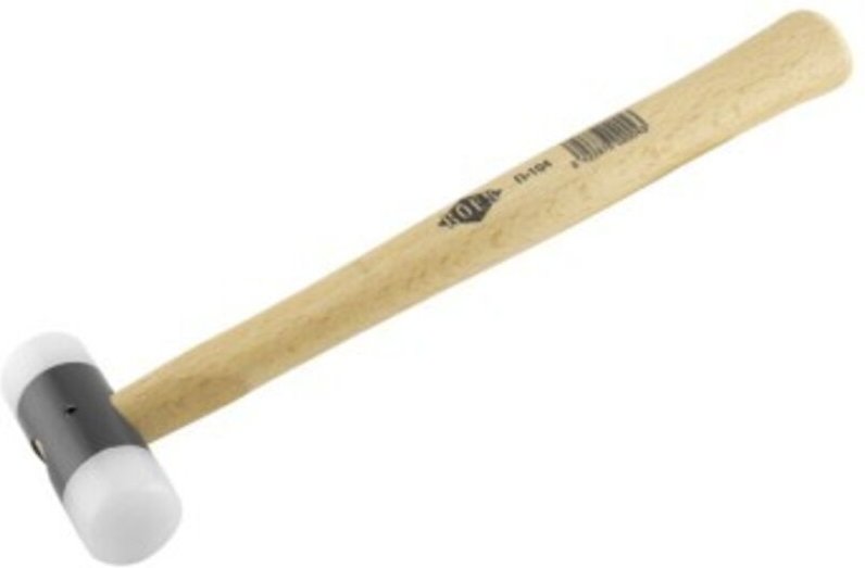 Nylon-Streitkolben mit Holzgriff - 28mm, GIBALT