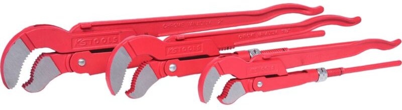 Eckrohrzangen-Satz, 3-tlg