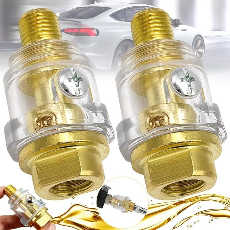 2-teiliger Mini-Inline-Schmierer, pneumatischer Öler, automatischer Mini-Schmierer, druckluftbetriebener Mini-Nebelschmi...
