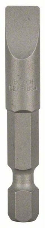 3x Schrauberbit Extra-Hart, s 1,2 x 8,0, 49 mm - 2607001485 - Bosch