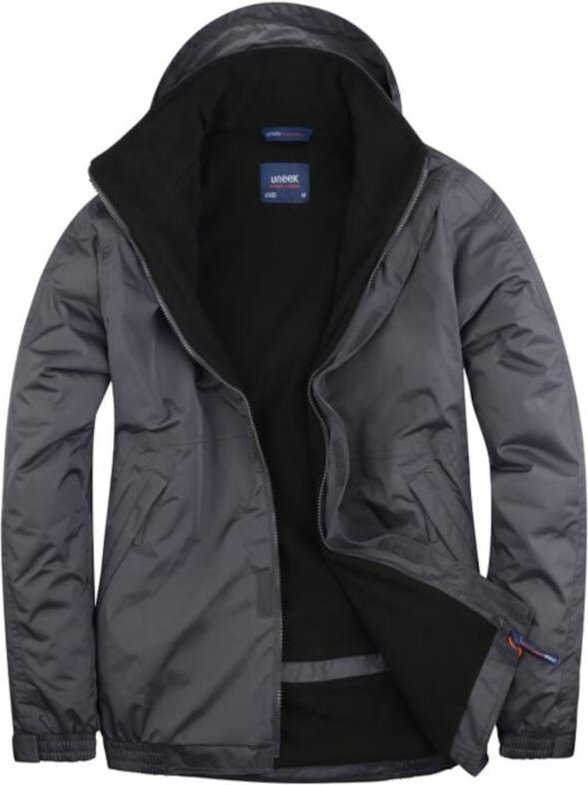 Premium Wasserdichte Outdoorjacke Unisex 220 g/m² Grau 2XL