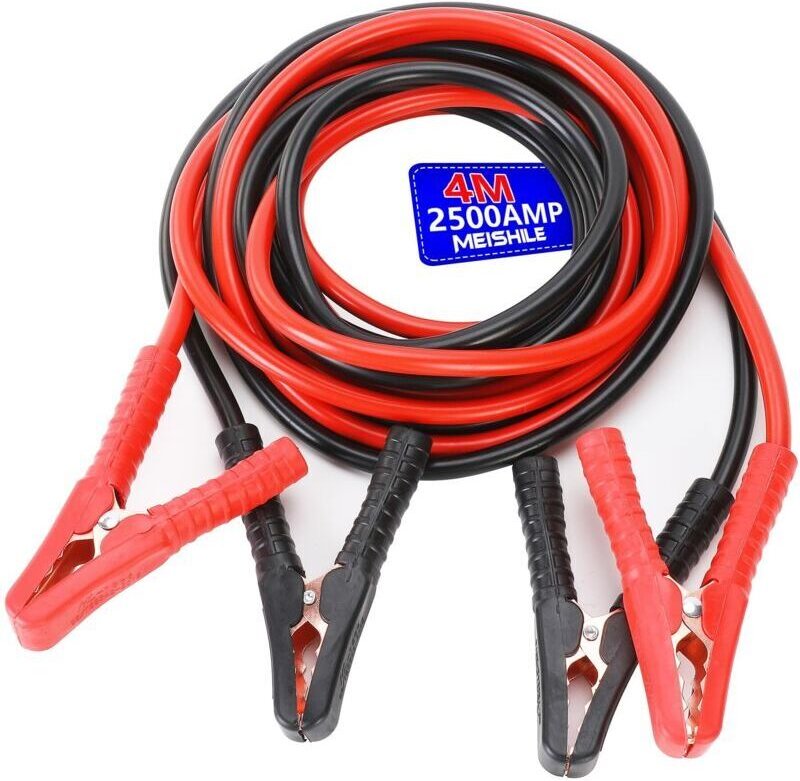4 m Starthilfekabel, 2500 A Starthilfekabel, Autobatteriekabel, Starthilfekabel, Autobatterieklemmen, Autobatterieklemme...