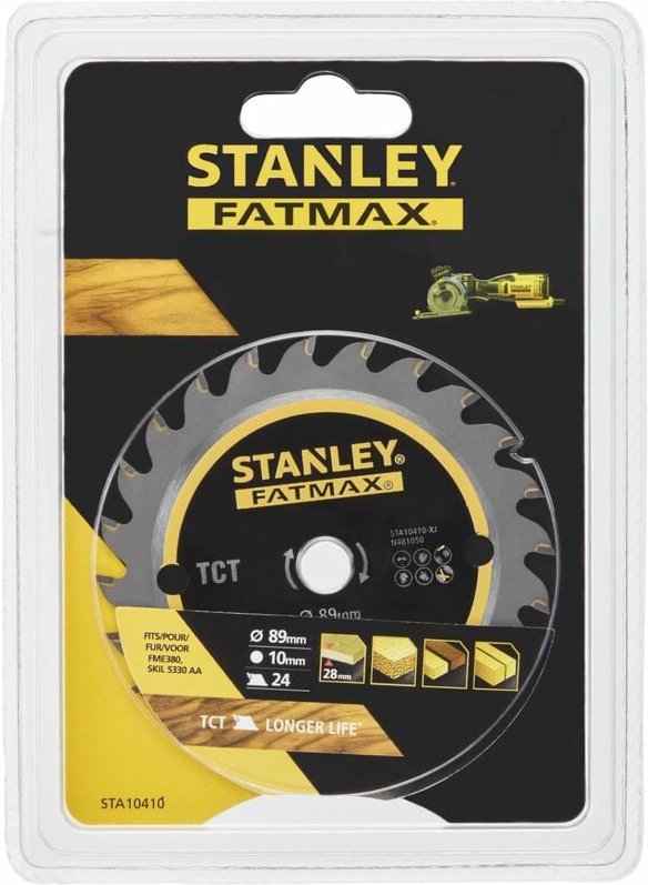 Stanley Black&decker - hm Trennscheibe 89mm - 24 Zähne stanley STA10410-XJ