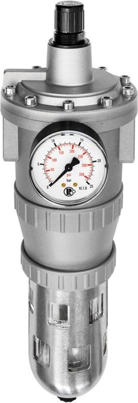 Filterregler »Standard«, PC-Behälter und Schutzkorb, bg 4, g 3/4, 678.42 s p - Riegler