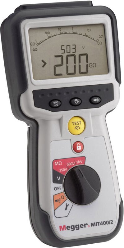 Megger MIT400/2 Isolationsmessgerät 250 V, 500 V, 1000 V 200 GΩ