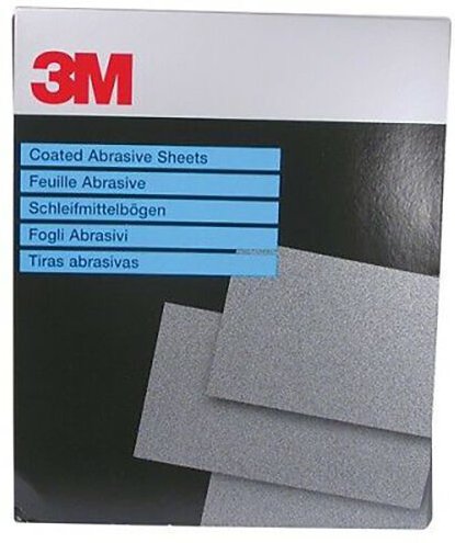 3m 1975 Sheets Abrasive Wetordry 734 P400 25 Pieces
