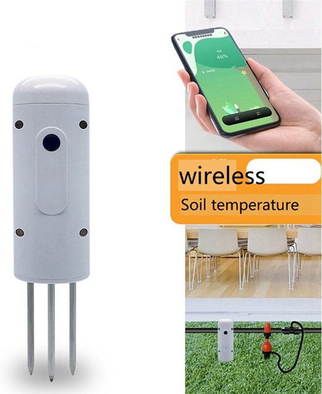 2 tuya zigbee Pflanzenmonitor Bodentemperaturmesser Feuchtigkeit Feuchtigkeitssensor Gartenautomatisierung BewäSserungsd...
