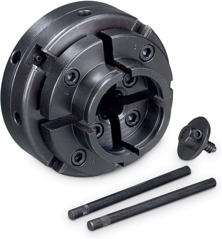 Holzstar - Vier-Backenfutter Drechselbank Spannbereich au¤en 51-78mm innen 40-63mm