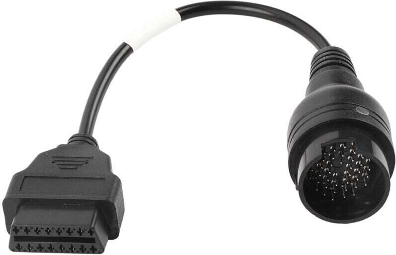 OBD2 Iveco, OBD2 Iveco, OBD-Adapter Iveco, 38-poliges auf 16-poliges Kabel, OBD2-Adapterkabel, 38-poliges auf 16-poliges