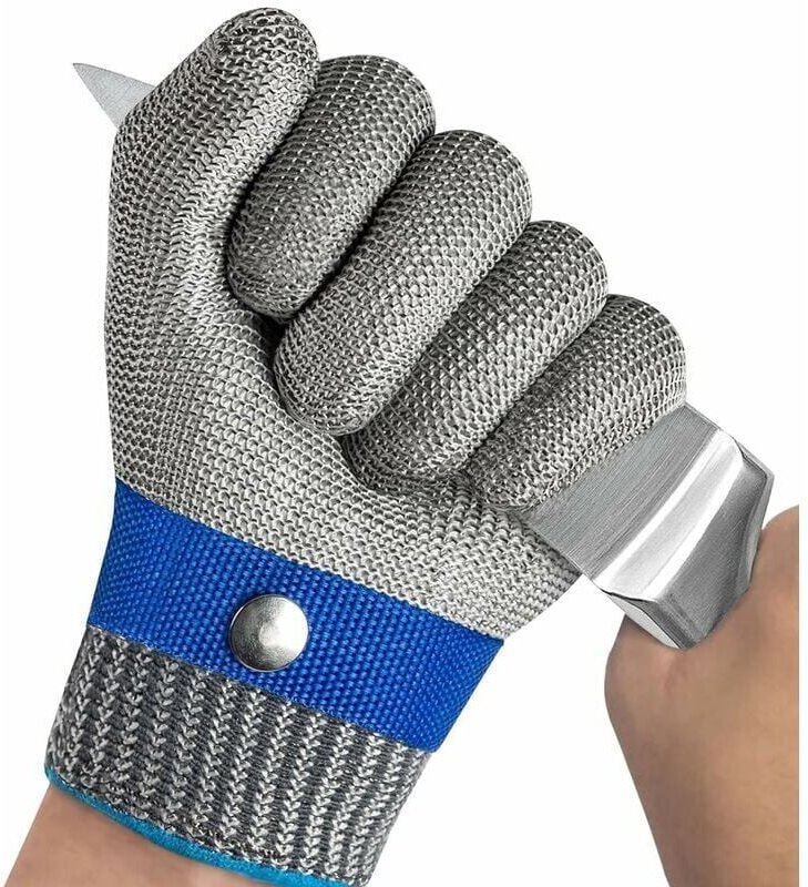 Schnittfeste Handschuhe, Arbeitshandschuhe, Hochleistungs-Schutzstufe 5, Küchenschutzhandschuh zum Schneiden von Fleisch...
