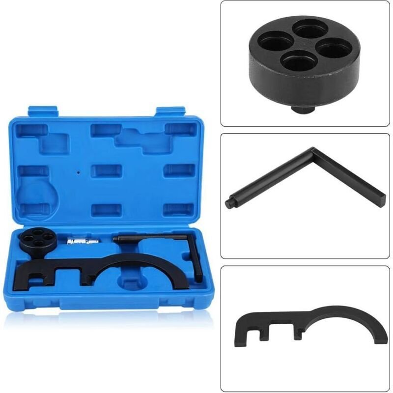 Vtizikl Kit d'outils de verrouillage de réglage d'arbre à cames de distribution pour moteurs N47 N47S N57 2.0 3.0 Kit d'...