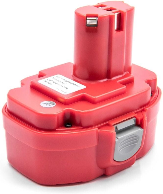 1x Akku kompatibel mit Makita 6936FDWDE, 6347DWDE, 6349DWDE, 6347DWFE, 6390DWAE, 6349DWFE, 6936FD Werkzeug (3000 mAh, Ni...