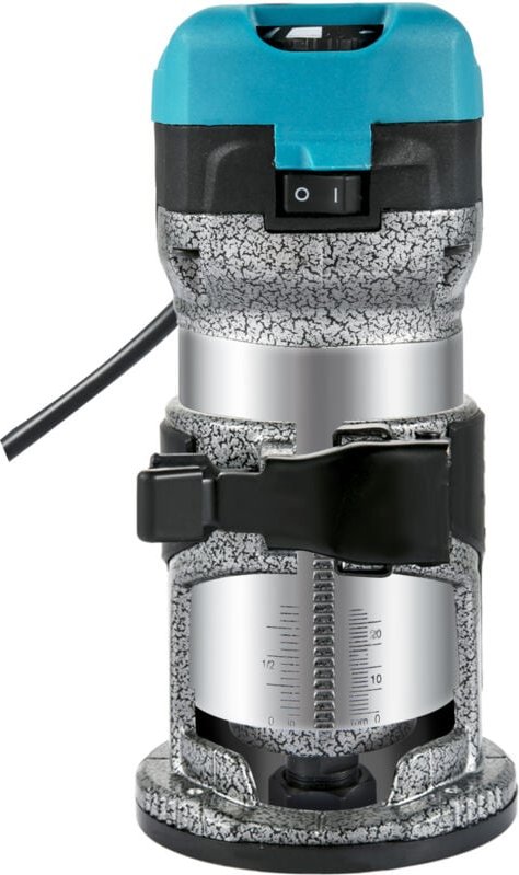 Mophorn 710W Holzfräser mit drei Frässpannzangen, fester Sockel, Aluminiumgehäuse, 13000 - 33000 U/min