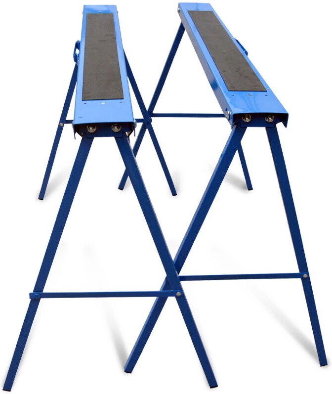 Satz mit 2 klappbaren Stützbeinen - Arbeitermateriallager