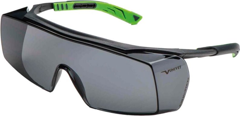 5X7 RAUCH Überbrille für Korrektionsbrillenträger UNIVET® EN 166, Getönt, 41937