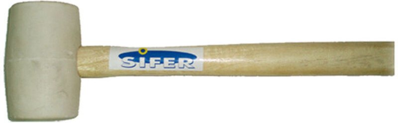 Rubber Mace 680g Weiß 24oz 60224 - Sifer