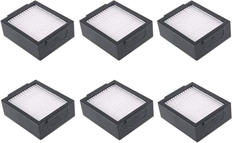 6er-Pack Ersatzfilter für Roomba EI und J Serie E5 E6 i7 i7+ i6 i6+ i3 Staubsauger