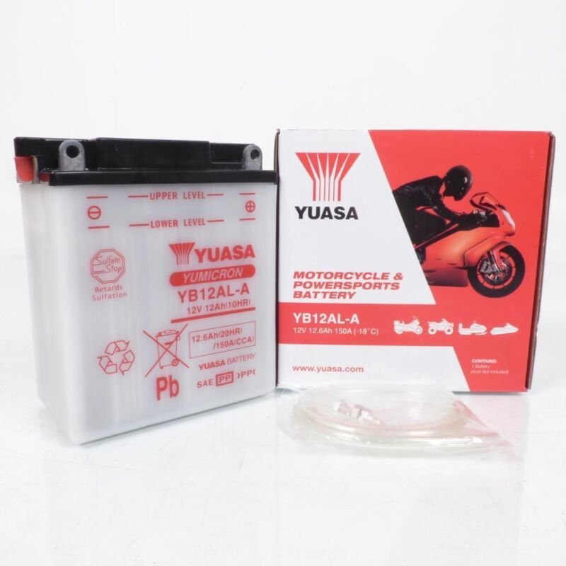 Yuasa-Batterie für Aprilia YB12AL-A / 12 V, 12 Ah, neu