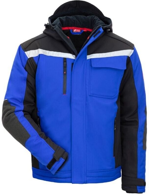 Winter-Softshelljacke Motion Tex Plus 7181W königsblau/schwarz Gr. S Nitras