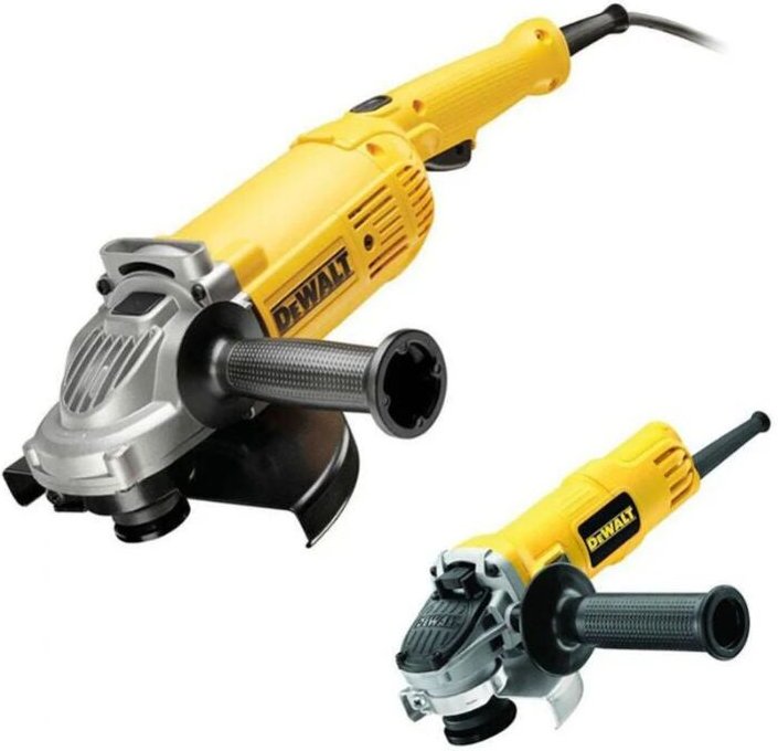 2200W 230 mm & 900W 125 mm Schleifer-Duo – 2 Schutzvorrichtungen – DWE492DUO2-QS - Dewalt