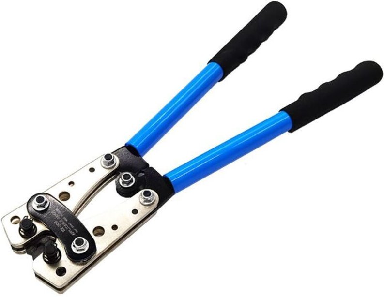 HX-50B Crimpzange, Crimpklemmen für elektrische Kabelhülsen, isolierte Ratschen-Crimpzange