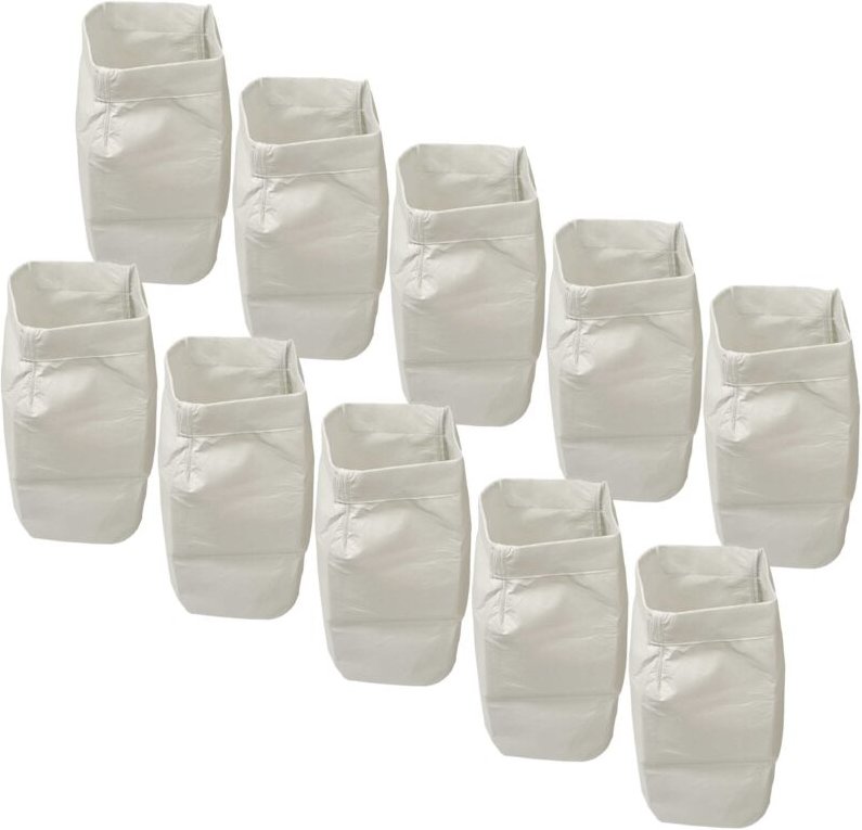 vhbw 10x Ersatz-Filter kompatibel mit King Craft KCVE 550 Absauganlage für Holzbearbeitungsmaschine