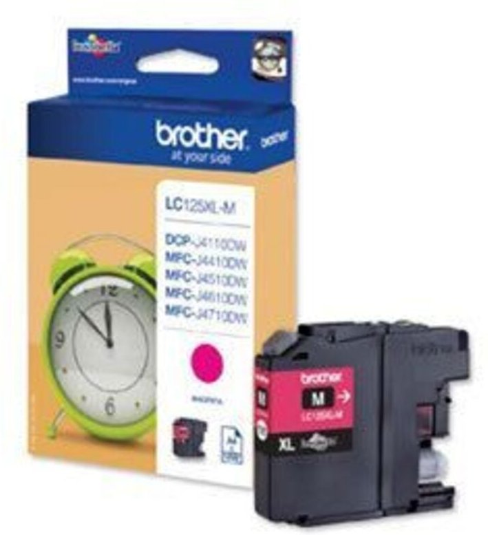 Tintenpatrone Originalzubehör LC-125XL-M ca. 1.200 Seiten magenta