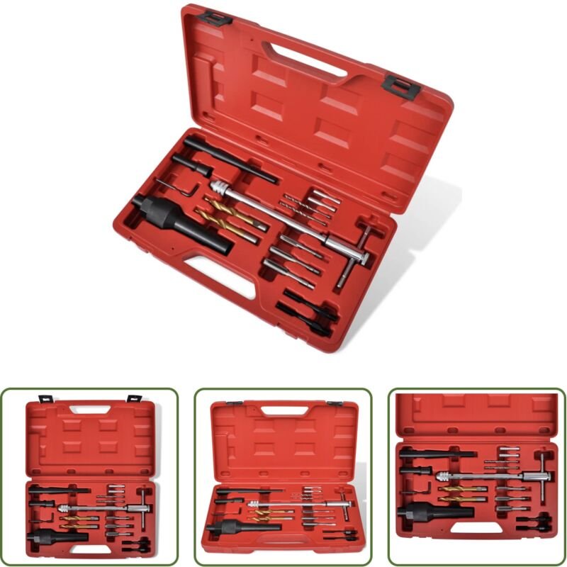 Glühkerzen Reparatur - Glühkerzen-Ausbau Gewindereparatur Set für Audi Seat VW Mercedes Opel