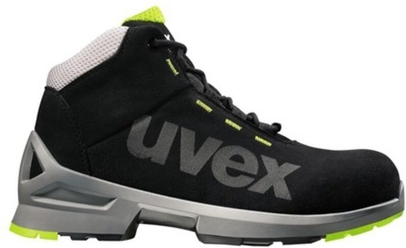 Uvex 1 Arbeitsstiefel - S2-Sicherheitsstiefel S1 SRC ESD - Lime-Schwarz: 36