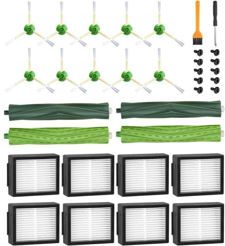 Ersatzteile für iRobot Roomba E5, E6, i7, i7+, i3, i3+, i4, i4+, i6, i6+, j7, j7+, Zubehörsets für iRobot i-, e- und j-S...