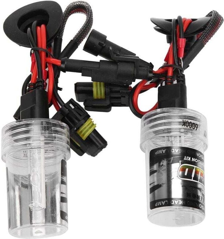6000K Xenon-Scheinwerferlampen, H7-Sockel, 35W, Auto-HID-Scheinwerferlampe, 6000K, Super Power, Überlastschutz, Universa...