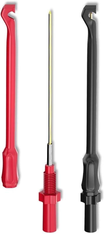 Dolaso - Automotive-Draht-Piercing-Sonden, 2-polige Pannensonde für 4-mm-Bananenstecker-Verlängerungstestdrähte, Kfz-Dia...