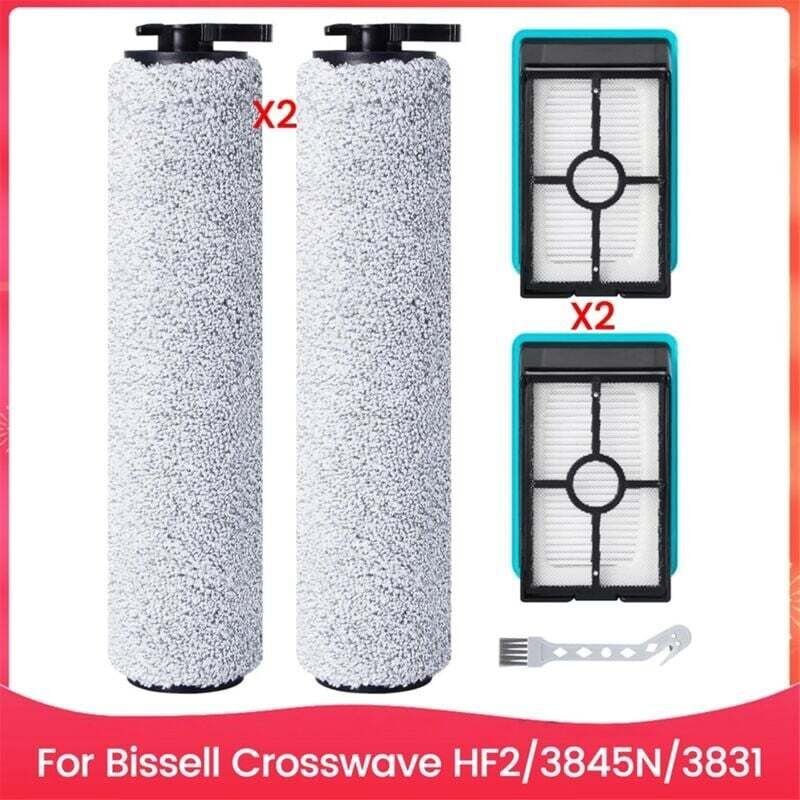 Zubehörset für Nass-/Trockensauger HF2/3845N/3831, Bürsten, Walzen und HEPA-Filter