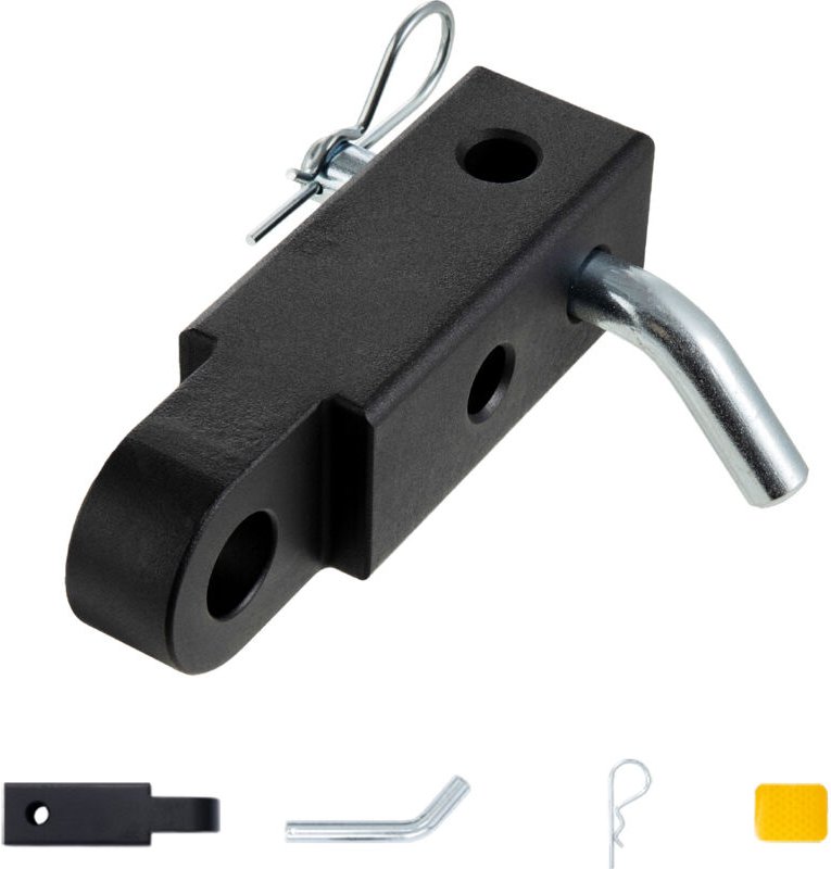 Mophorn-Anhängerkupplung mit Schäkel, 2 Zoll, 52.900 lbs Bruchfestigkeit, Schwerlastschleppen, Anhängerkupplungs-Sicheru...