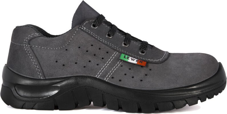 Lewer 3101 S1P SRC Sicherheitsschuhe - 37 EU - Dunkelgrau