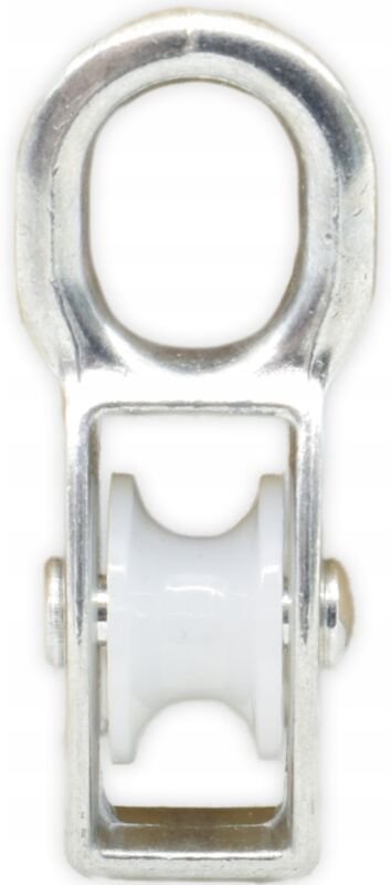 Einzelner Seilblock, Verzinkt, 150 Kg, Bauwesen, Schifffahrt, Für 9-Mm-Seile