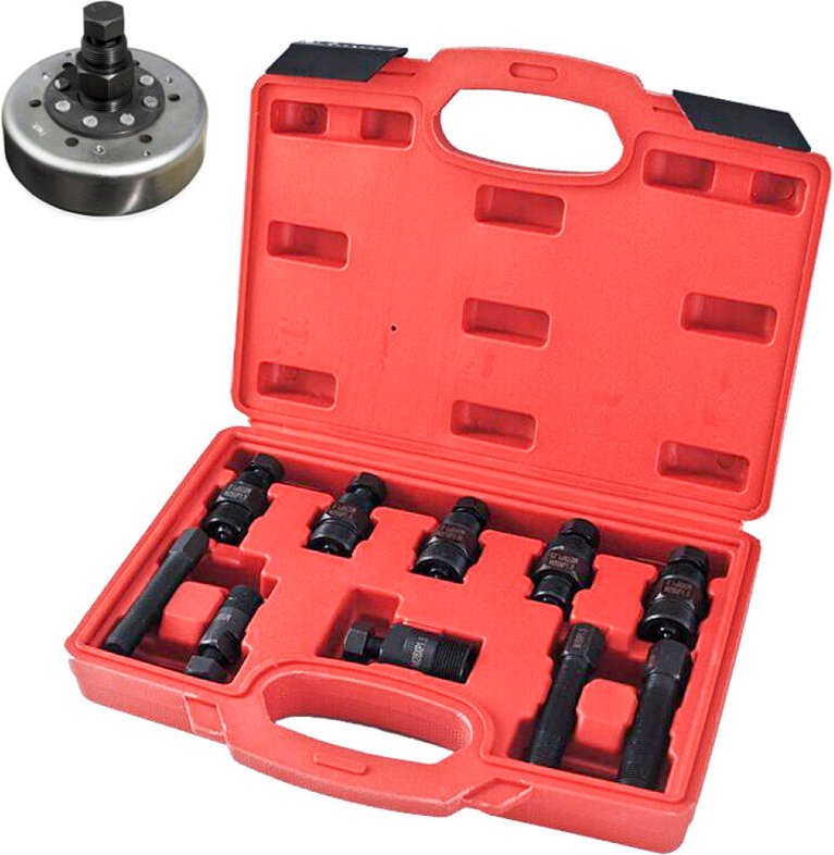 Randaco 10 tlg Polradabzieher Abzieher für Roller Motorrad Werkzeug Satz Set
