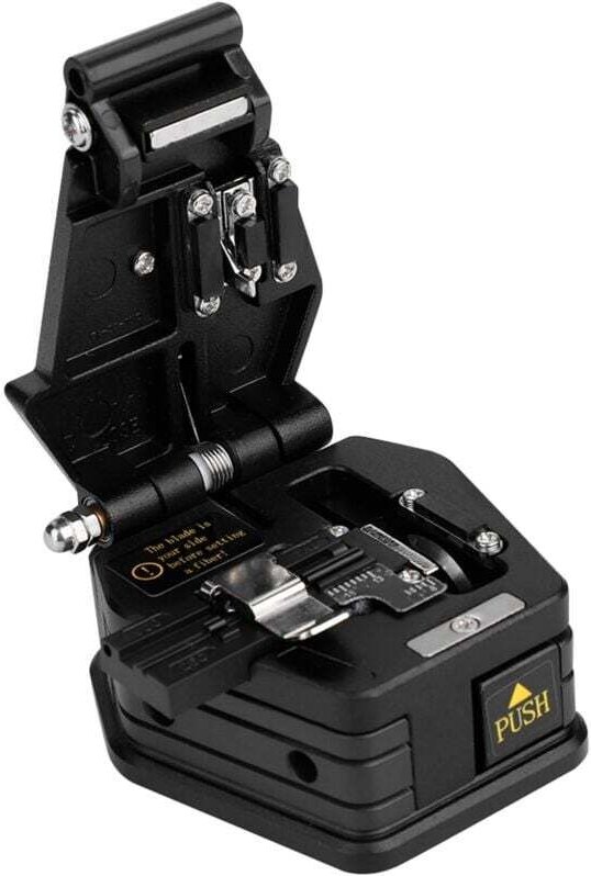 Coupe Câble Fibre Optique Haute Précision avec Sac de Transport Outil de Coupe pour Réseaux