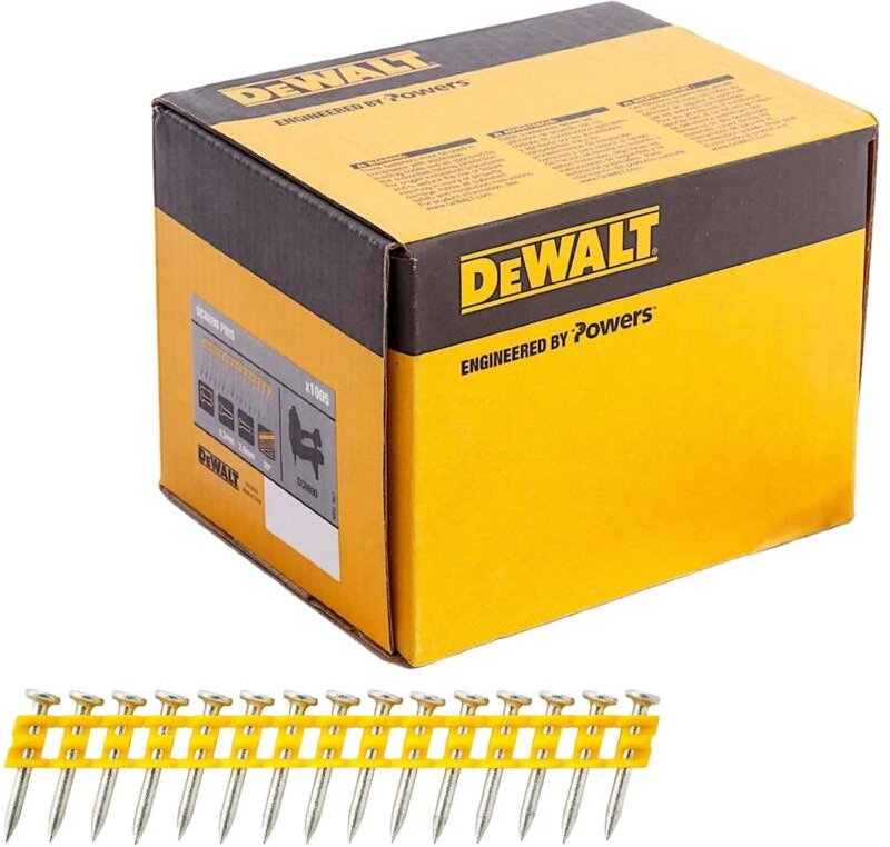 Nägel für Beton und Gipskarton verzinkt 15 - 55mm - Größe:45 mm - Dewalt