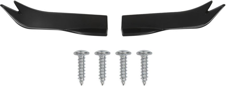 Heckstoßstangen-Splitterlippe, glänzend schwarz, Autodiffusor für 1er BMW E90 E91 Fahrzeuge