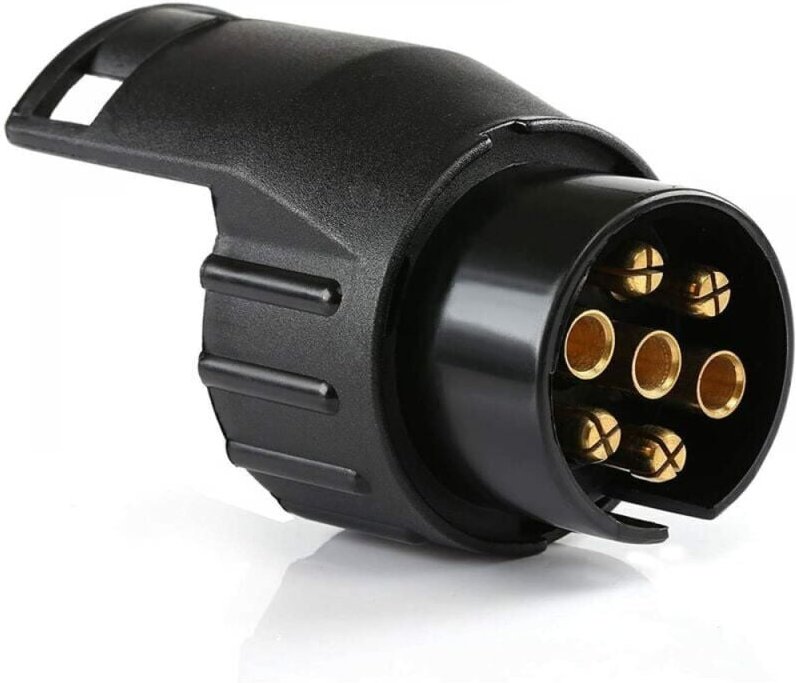 Adattatore per spina del rimorchio da 1 pezzo, accessori universali, adattatore di traino impermeabile da 7 pin a 13 pin...