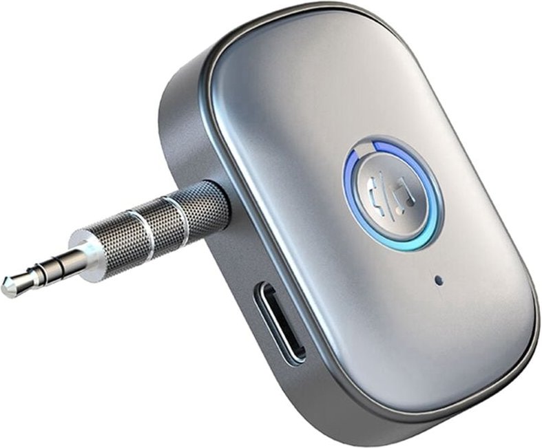 Auto Bluetooth 5.3 AUX Adapter Geräuschunterdrückung 3,5 mm Klinke Stereo Kabelloser Auto Audio Receiver für Verstärker ...