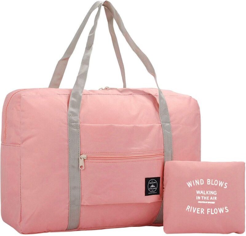 Faltbare Tasche - Rosa