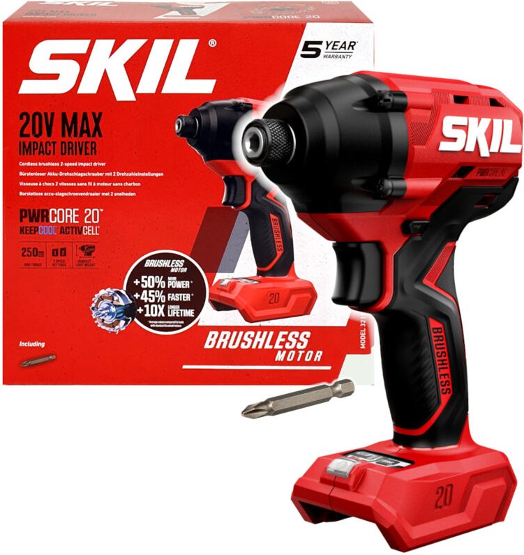 Skil 20V 3211 CA 250Nm 1/4'' Akku-Schlagschrauber (ohne Akku, Karton)