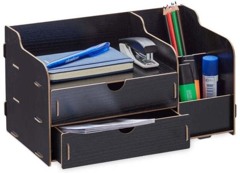 Desk organiser with drawers