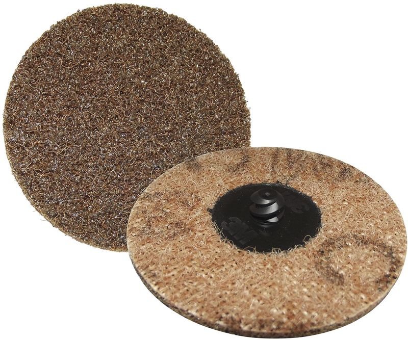 3M - Vliesscheibe Scotch-Brite sc-dr Roloc ø 76,2 mm acrs braun